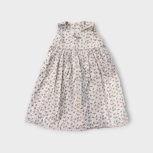 4-5T Vintage Handmade Cotton Sunflower Dress